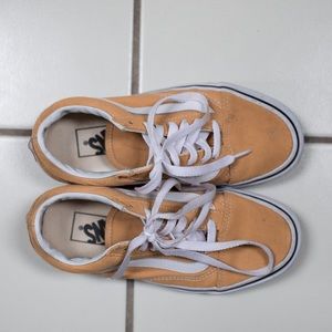 Yellow (ochre) old skool vans